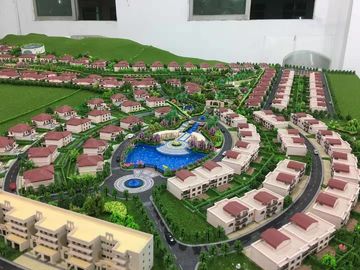 Приведенный освещающ архитектурноакустическую модель делая материалы, модель-макет масштаба недвижимости
