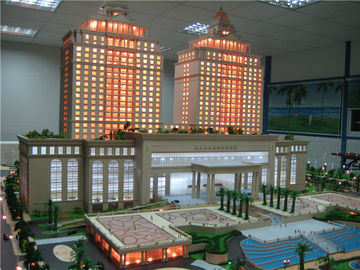 Здание экологической архитектуры модельное для гостиницы, модели печати 3д мини